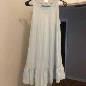 BCBG light blue tank top dress